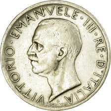 Coin, Italy, Vittorio Emanuele III, 5 Lire, 1927, Rome, EF(40-45), Silver