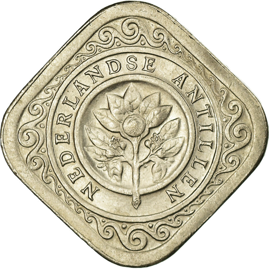 Münze, Netherlands Antilles, Juliana, 5 Cents, 1962, SS, Copper-nickel, KM:6