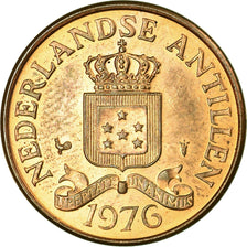 Coin, Netherlands Antilles, Juliana, 2-1/2 Cents, 1976, EF(40-45), Bronze, KM:9