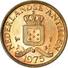 Coin, Netherlands Antilles, Juliana, Cent, 1975, EF(40-45), Bronze, KM:8