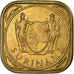 Monnaie, Surinam, 5 Cents, 1962, TTB, Nickel-brass, KM:12.1