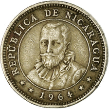 Coin, Nicaragua, 5 Centavos, 1964, EF(40-45), Copper-nickel, KM:24.2