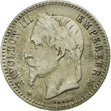 Coin, France, Napoleon III, Napoléon III, 50 Centimes, 1866, Strasbourg