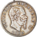 Coin, Italy, Vittorio Emanuele II, 5 Lire, 1875, Milan, VF(30-35), Silver