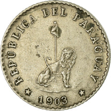 Coin, Paraguay, 10 Centavos, 1903, EF(40-45), Copper-nickel, KM:7
