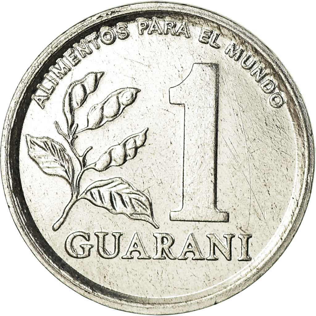Monnaie, Paraguay, Guarani, 1988, SUP, Stainless Steel, KM:165