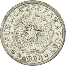 Coin, Paraguay, Peso, 1938, EF(40-45), Aluminum, KM:16