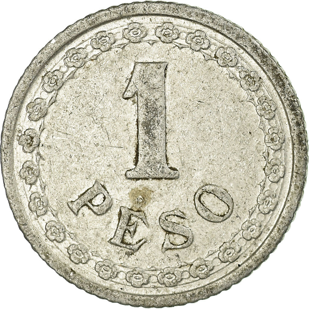 Coin, Paraguay, Peso, 1938, EF(40-45), Aluminum, KM:16