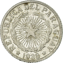 Coin, Paraguay, 2 Pesos, 1938, EF(40-45), Aluminum, KM:17