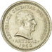 Coin, Uruguay, 25 Centesimos, 1960, AU(55-58), Copper-nickel, KM:40