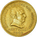 Moneda, Uruguay, 5 Pesos, 1965, Santiago, MBC, Aluminio - bronce, KM:47