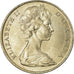 Coin, TURKS & CAICOS ISLANDS, Elizabeth II, Crown, 1969, MS(63), Copper-nickel