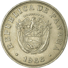 Coin, Panama, 5 Centesimos, 1966, AU(55-58), Copper-nickel, KM:23.2