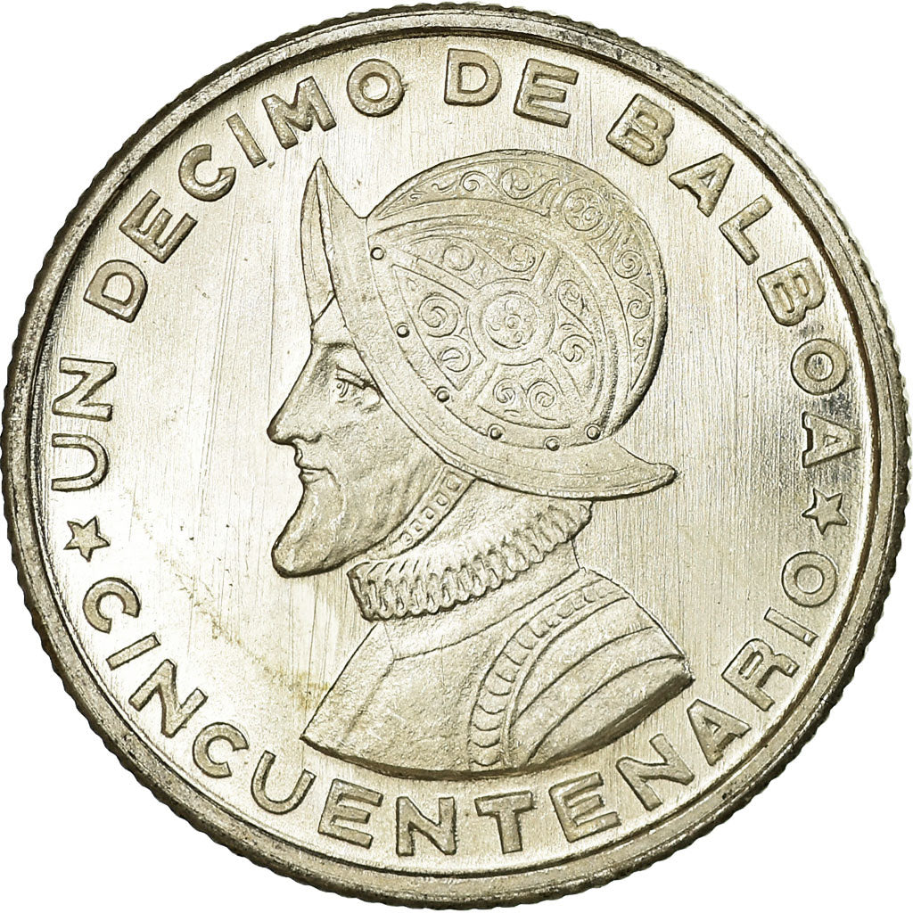 Moneda, Panamá, 1/4 Balboa, 1953, SC, Plata, KM:20