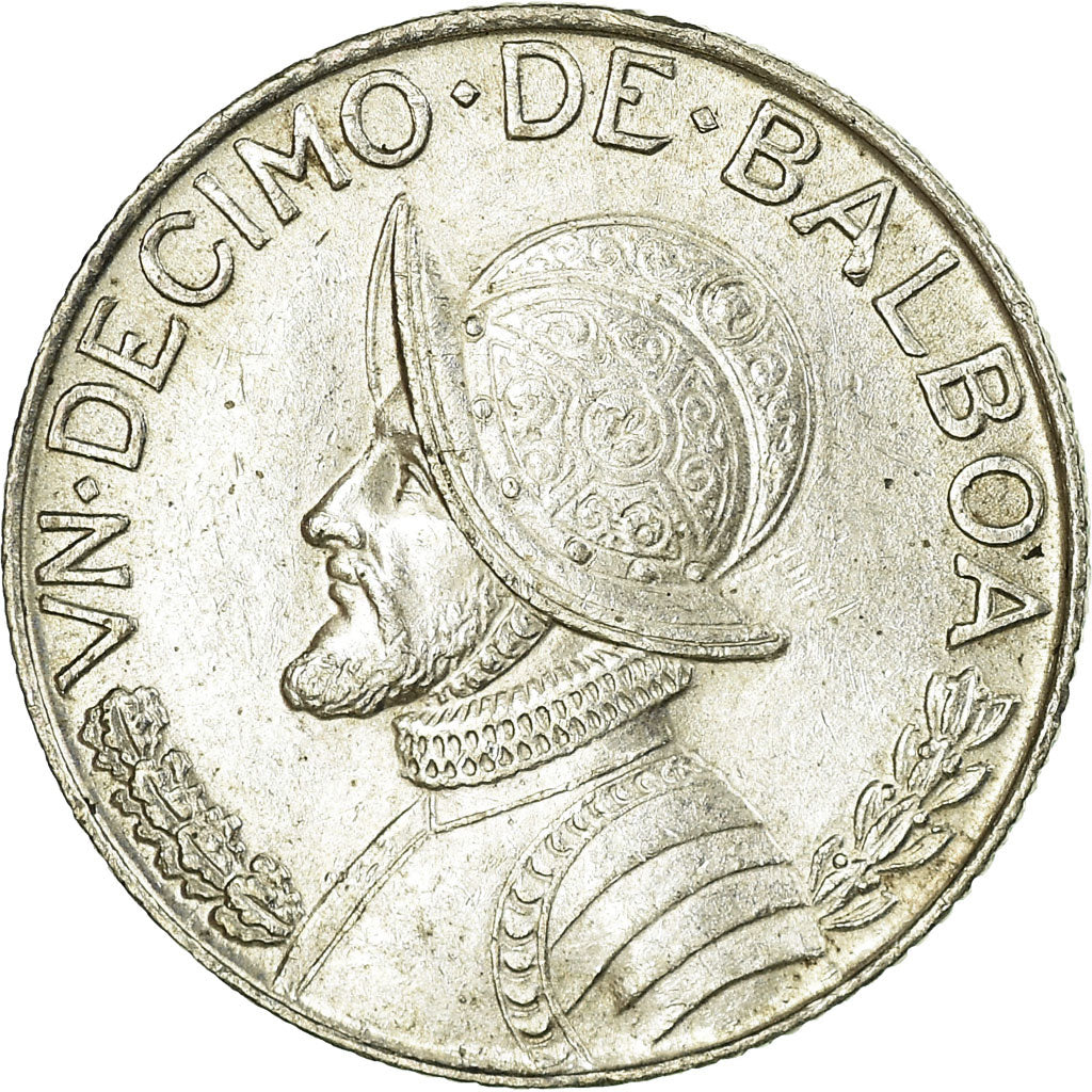 Coin, Panama, 1/2 Balboa, 1962, AU(55-58), Silver, KM:12.2
