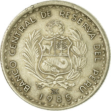 Moneda, Perú, Inti, 1985, Lima, MBC, Cobre - níquel, KM:296