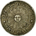 Moneda, Perú, SOUTH PERU, 20 Centavos, 1879, Lima, MBC, Cobre - níquel, KM:199