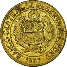 Moneta, Perù, 1/2 Sol, 1967, Lima, BB, Ottone, KM:247
