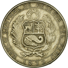 Coin, Peru, 5 Soles, 1972, Lima, EF(40-45), Copper-nickel, KM:257