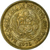 Moneda, Perú, 1/2 Sol, 1975, Lima, MBC, Latón, KM:260