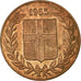 Moneta, Islanda, 5 Aurar, 1965, BB, Bronzo, KM:9