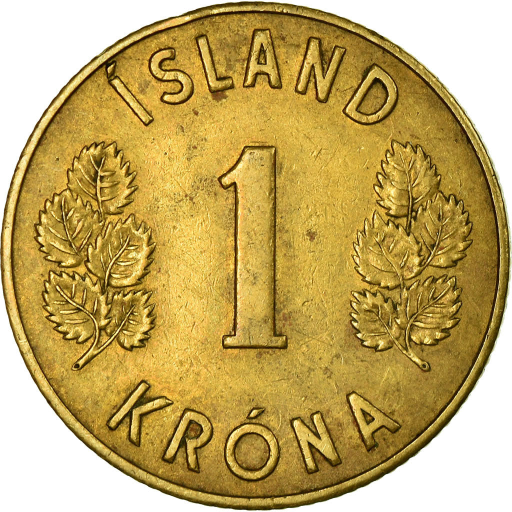 Coin, Iceland, Krona, 1946, EF(40-45), Aluminum-Bronze, KM:12