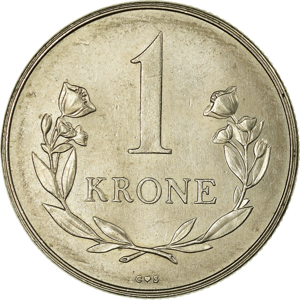 Coin, Greenland, Krone, 1960, AU(55-58), Copper-nickel, KM:10a