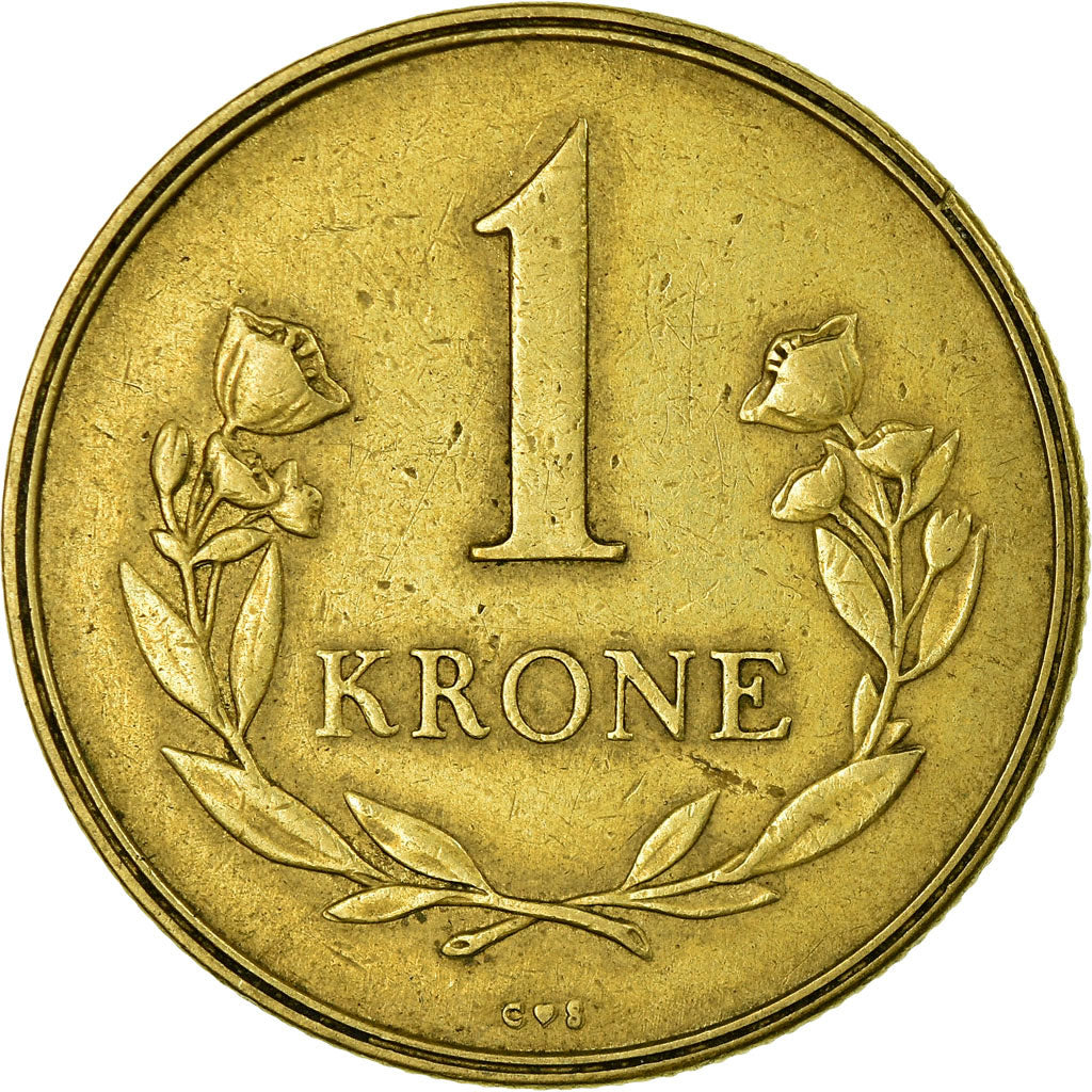 Coin, Greenland, Krone, 1957, EF(40-45), Aluminum-Bronze, KM:10