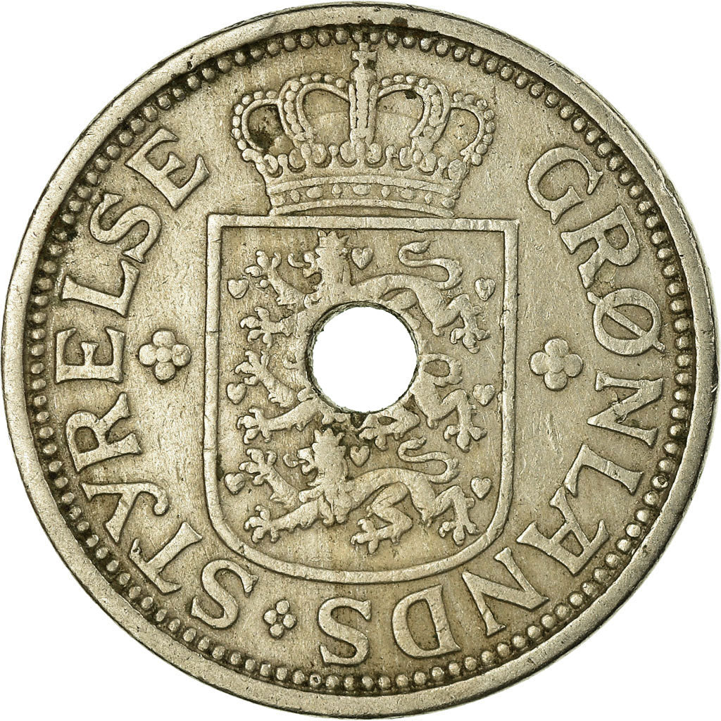 Coin, Greenland, 25 Öre, 1926, EF(40-45), Copper-nickel, KM:6