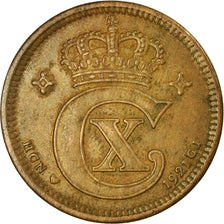 Coin, Denmark, Christian X, 5 Öre, 1921, Copenhagen, EF(40-45), Bronze