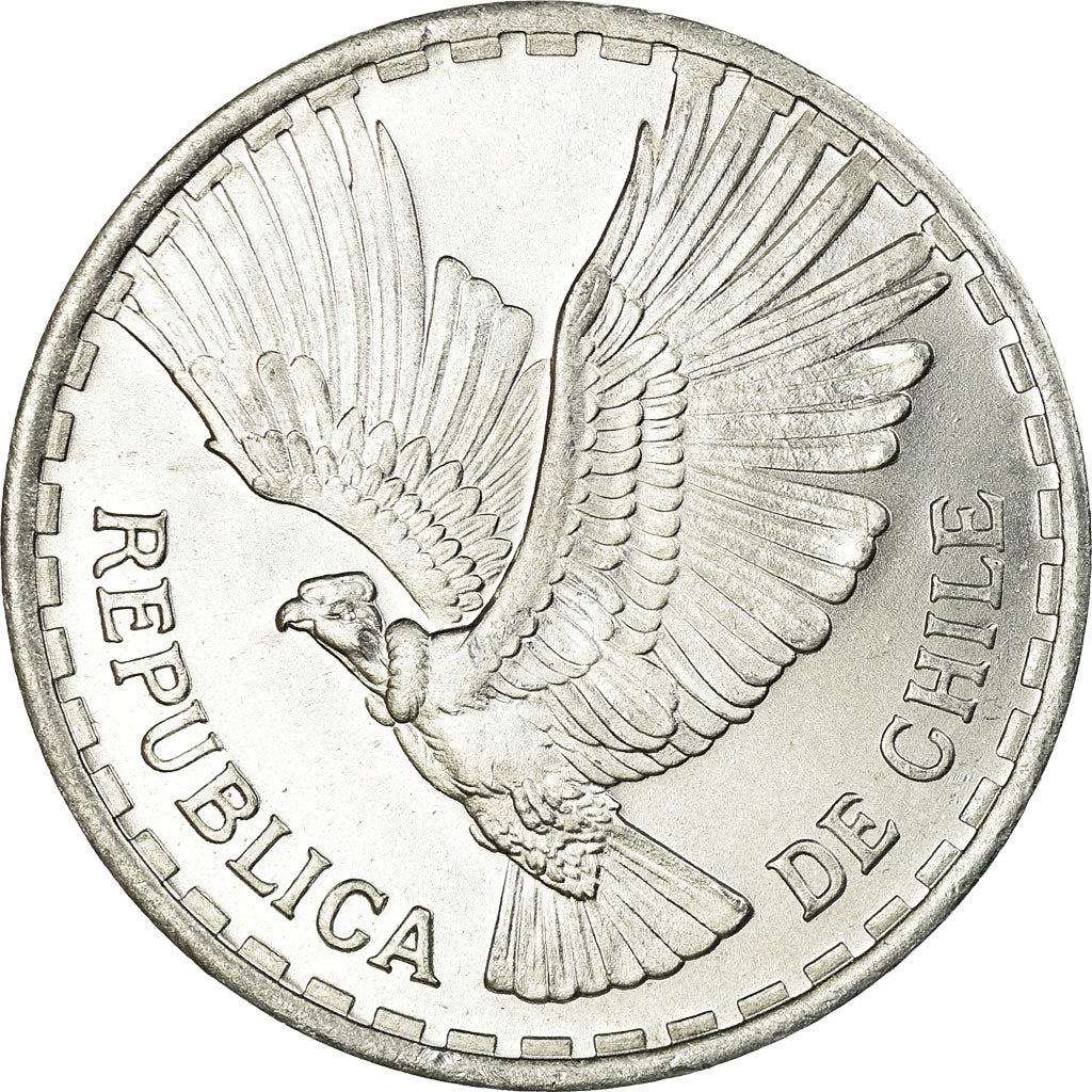 Münze, Chile, Centesimo, 1961, Santiago, VZ, Aluminium, KM:189