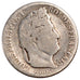 FRANCE, Louis-Philippe, 50 Centimes, 1847, Paris, KM #768.1, F(12-15), Silver,..