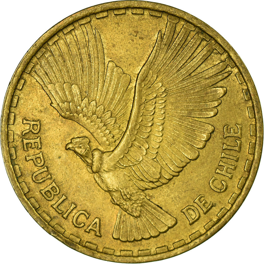 Moneda, Chile, 10 Centesimos, 1963, Santiago, MBC, Aluminio - bronce, KM:191