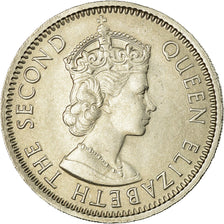 Coin, Nigeria, Elizabeth II, Shilling, 1961, AU(55-58), Copper-nickel, KM:5