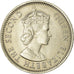 Coin, Nigeria, Elizabeth II, Shilling, 1961, AU(55-58), Copper-nickel, KM:5