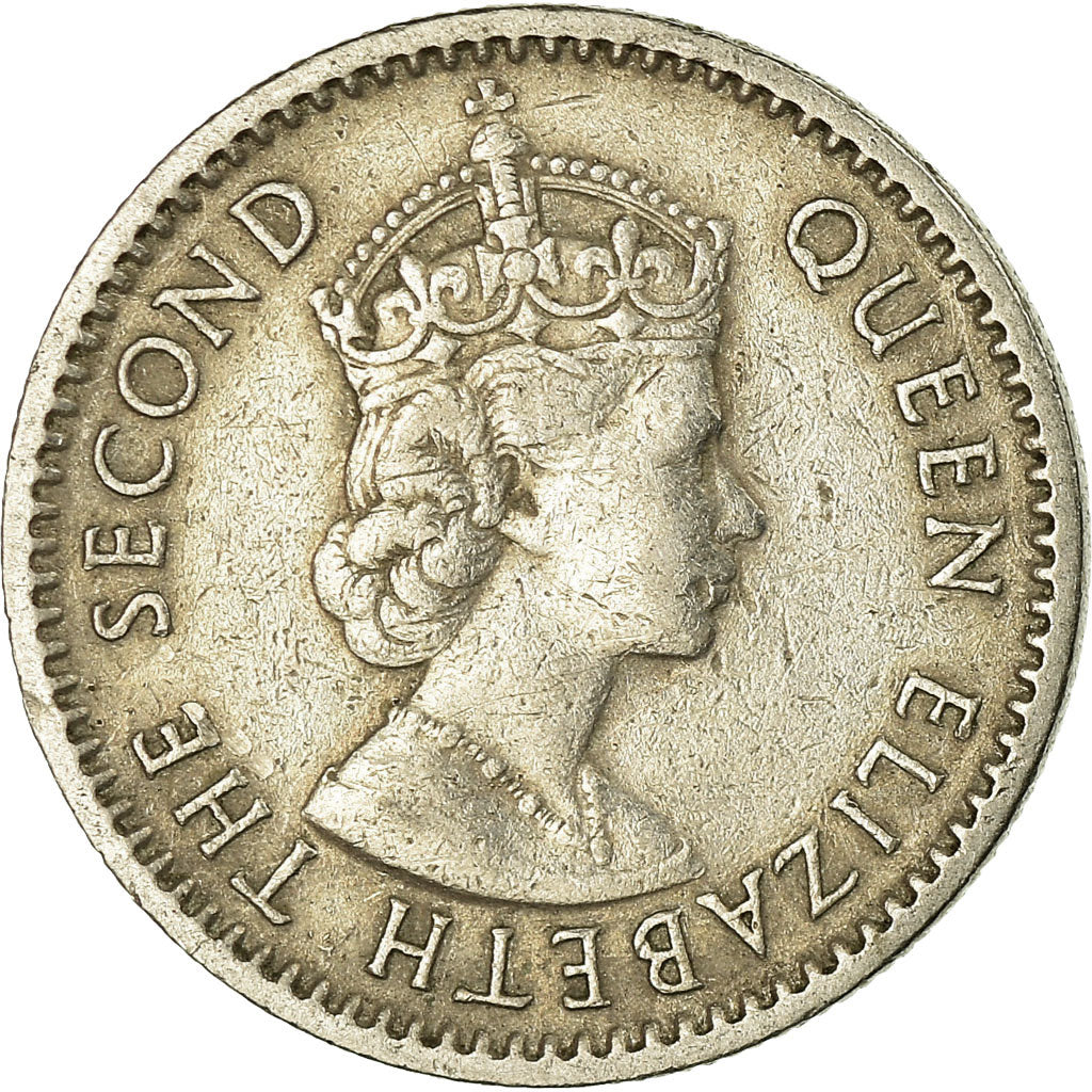 Coin, Nigeria, Elizabeth II, 6 Pence, 1959, EF(40-45), Copper-nickel, KM:4