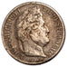FRANCE, Louis-Philippe, 1/2 Franc, 1838, Paris, KM #741.1, VF(20-25), Silver,...