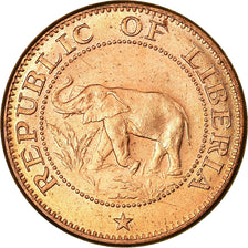 Coin, Liberia, Cent, 1960, AU(55-58), Bronze, KM:13
