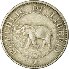 Coin, Liberia, 5 Cents, 1960, EF(40-45), Copper-nickel, KM:14