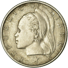 Coin, Liberia, 10 Cents, 1966, EF(40-45), Copper-nickel, KM:15a.1