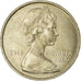 Coin, GAMBIA, THE, Shilling, 1966, EF(40-45), Copper-nickel, KM:4