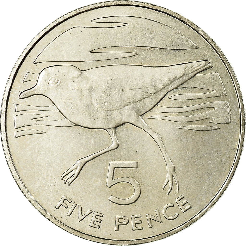 Coin, SAINT HELENA & ASCENSION, Elizabeth II, 5 Pence, 1984, British Royal Mint