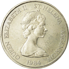 Coin, SAINT HELENA & ASCENSION, Elizabeth II, 5 Pence, 1984, British Royal Mint