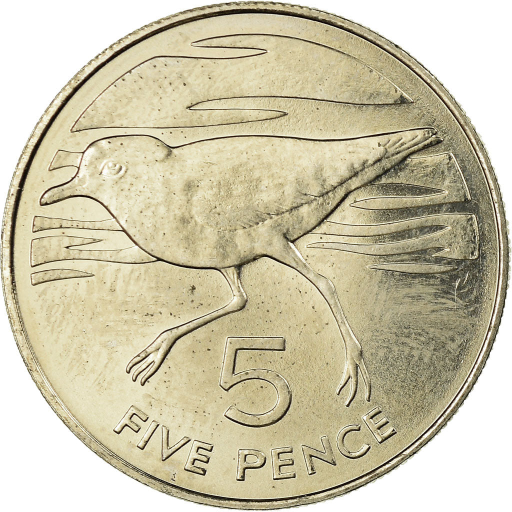 Coin, SAINT HELENA & ASCENSION, Elizabeth II, 5 Pence, 1984, British Royal Mint