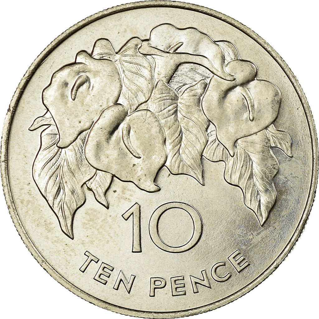 Coin, SAINT HELENA & ASCENSION, Elizabeth II, 10 Pence, 1984, British Royal