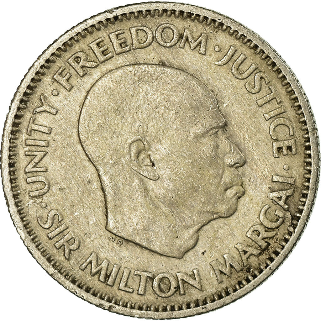 Moneta, Sierra Leone, 5 Cents, 1964, British Royal Mint, BB, Rame-nichel, KM:18
