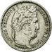 Munten, Frankrijk, Louis-Philippe, 25 Centimes, 1846, Paris, ZF+, Zilver