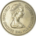 Coin, Tristan Da Cunha, Elizabeth II, 25 Pence, 1977, AU(55-58), Copper-nickel