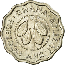 Coin, Ghana, 2-1/2 Pesewas, 1967, AU(55-58), Copper-nickel, KM:14