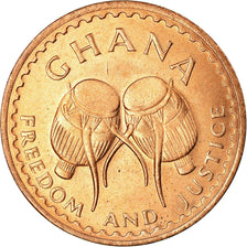 Coin, Ghana, 1/2 Pesewa, 1967, AU(55-58), Bronze, KM:12